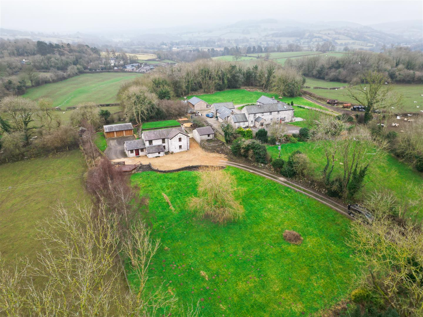 Smallholding 4 Bed Farmhouse Smallholding For Sale With Over An Acre Land in Lixwm ...